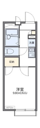 レオパレス南風の物件間取画像